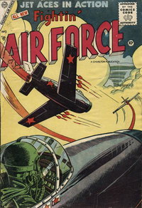 Fightin' Air Force (Charlton, 1956 series)  #3 (February 1956)