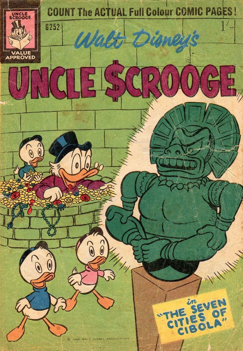 Walt Disney's Giant Comics [G Series] (WG Publications, 1951 series) #252 — Walt Disney's Uncle Scrooge (May 1962)
