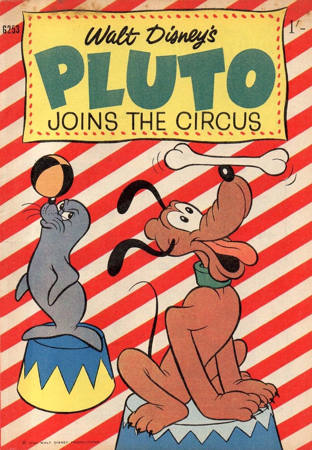 Walt Disney's Giant Comics [G Series] (WG Publications, 1951 series) #253 — Walt Disney's Pluto (1962)