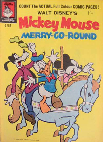 Walt Disney's Giant Comics [G Series] (WG Publications, 1951 series) #G256 — Walt Disney's Mickey Mouse Merry-Go-Round ([1962?])