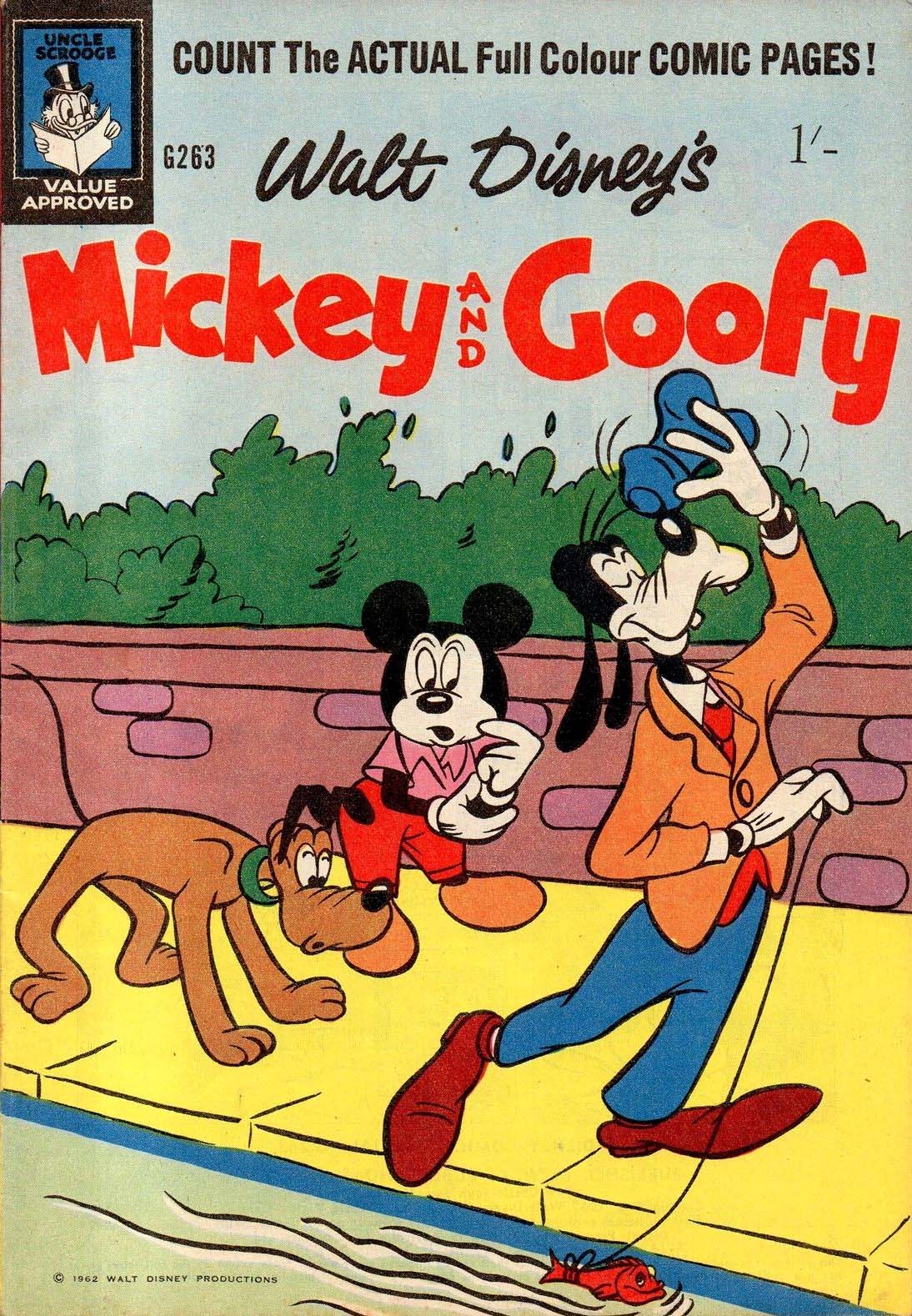 Walt Disney's Giant Comics [G Series] (WG Publications, 1951 series) #G263 — Walt Disney's Mickey and Goofy (1962)