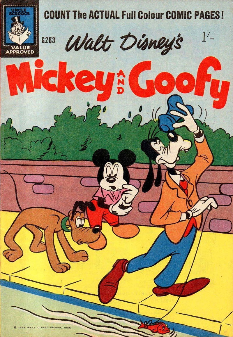 Walt Disney's Giant Comics [G Series] (WG Publications, 1951 series) #G263 — Walt Disney's Mickey and Goofy (1962)