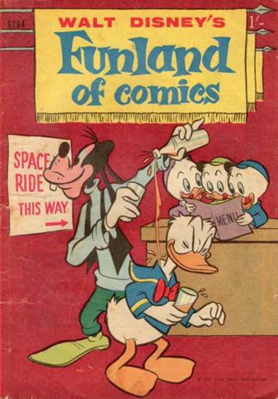 Walt Disney's Giant Comics [G Series] (WG Publications, 1951 series) #264 — Walt Disney's Funland of Comics (1962)