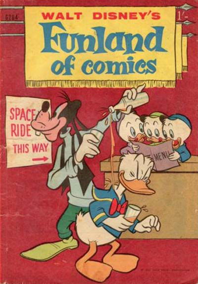 Walt Disney's Giant Comics [G Series] (WG Publications, 1951 series) #264 (1962) —Walt Disney's Funland of Comics