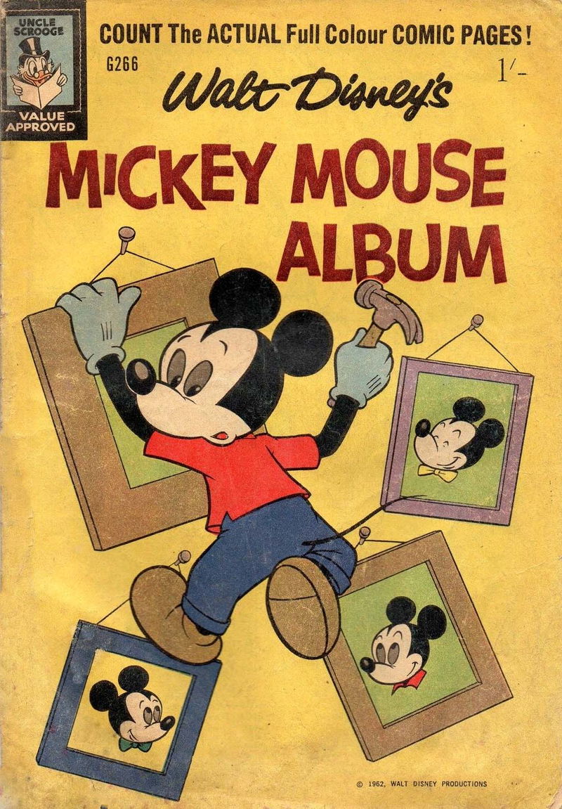 Walt Disney's Giant Comics [G Series] (WG Publications, 1951 series) #G266 — Walt Disney's Mickey Mouse Album (1962)