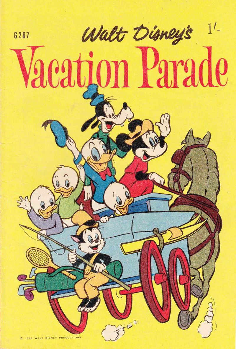 Walt Disney's Giant Comics [G Series] (WG Publications, 1951 series) #G267 — Walt Disney's Vacation Parade (1962)