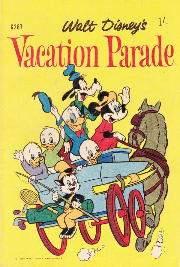 Walt Disney's Giant Comics [G Series] (WG Publications, 1951 series) #G267 (1962) —Walt Disney's Vacation Parade