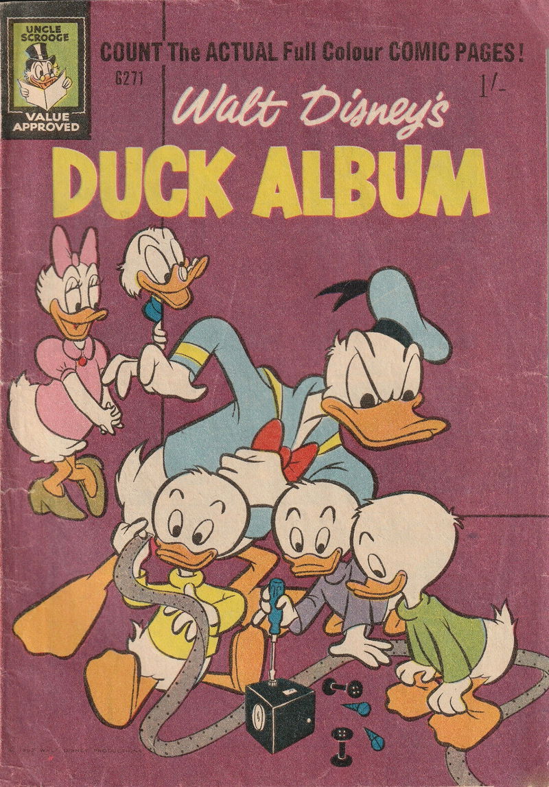 Walt Disney's Giant Comics [G Series] (WG Publications, 1951 series) #G271 — Walt Disney's Duck Album (1962)