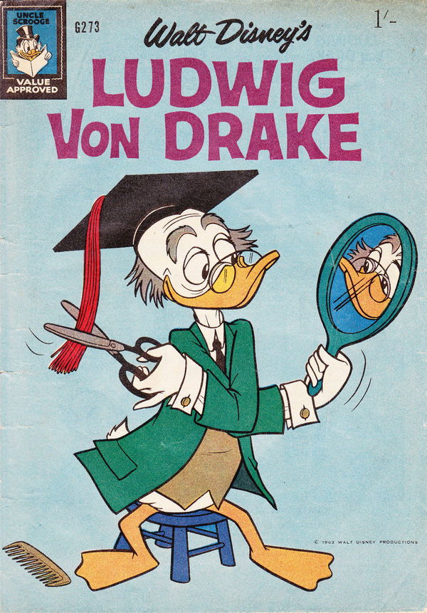 Walt Disney's Giant Comics [G Series] (WG Publications, 1951 series) #G273 (1963) —Walt Disney's Ludwig von Drake