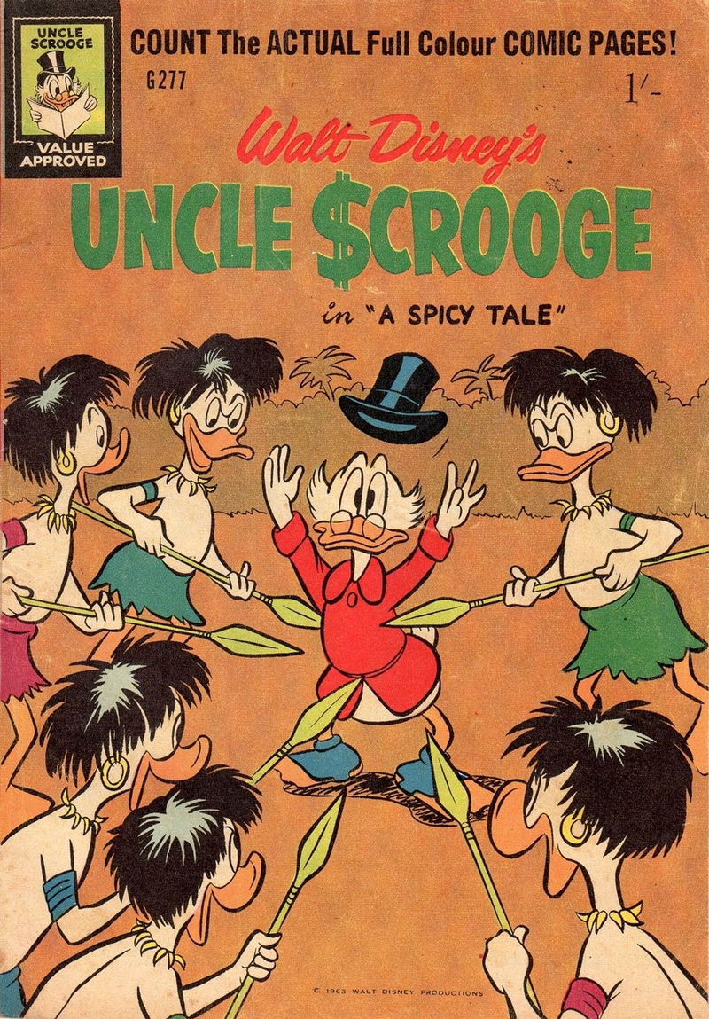 Walt Disney's Giant Comics [G Series] (WG Publications, 1951 series) #G277 — Walt Disney's Uncle Scrooge (1963)