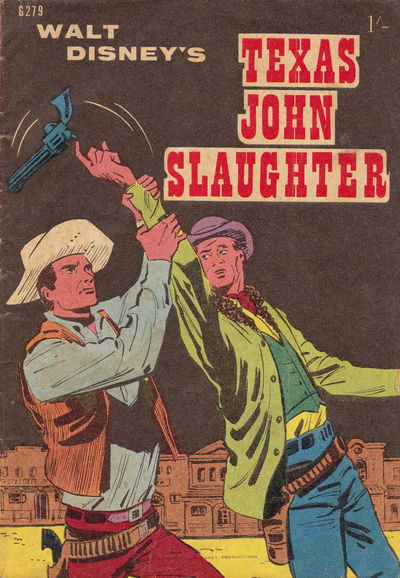 Walt Disney's Giant Comics [G Series] (WG Publications, 1951 series) #G279 — Walt Disney's Texas John Slaughter 1963