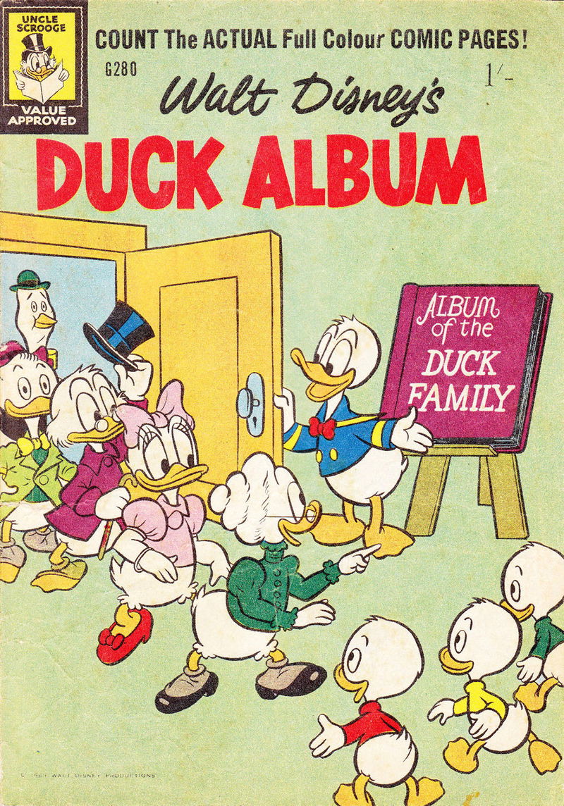 Walt Disney's Giant Comics [G Series] (WG Publications, 1951 series) #G280 — Walt Disney's Duck Album (1963)