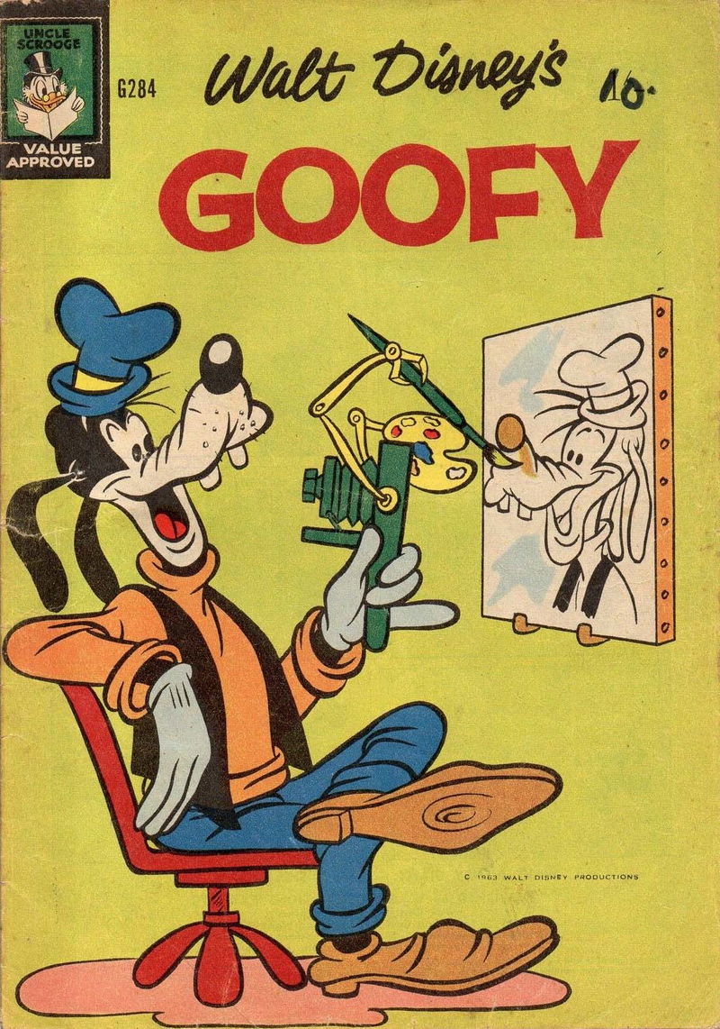 Walt Disney's Giant Comics [G Series] (WG Publications, 1951 series) #G284 — Walt Disney's Goofy (1963)