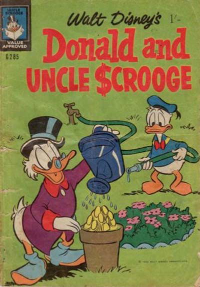 Walt Disney's Giant Comics [G Series] (WG Publications, 1951 series) #G285 — Walt Disney's donald and Uncle Scrooge (1963)