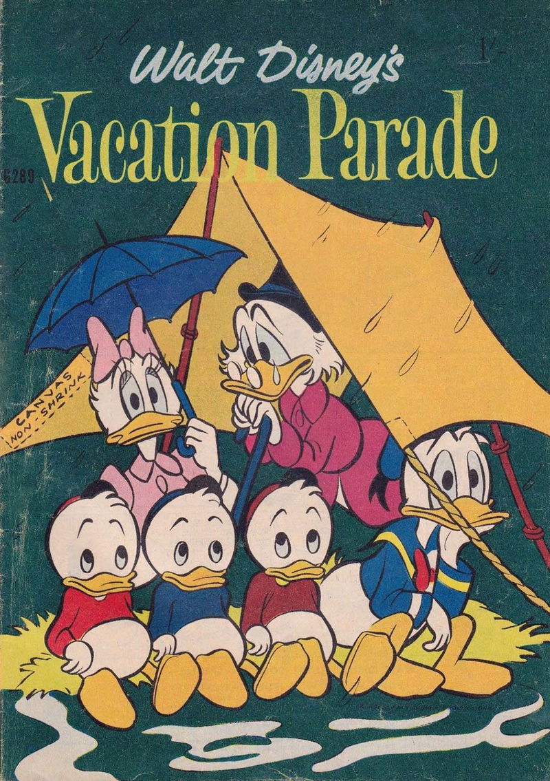 Walt Disney's Giant Comics [G Series] (WG Publications, 1951 series) #G289 — Walt Disney's Vacation Parade (1963)