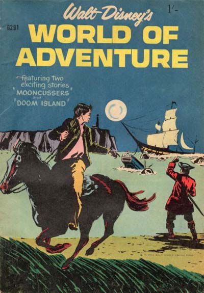 Walt Disney's Giant Comics [G Series] (WG Publications, 1951 series) #291 — Walt Disney's World of Adventure (1963)