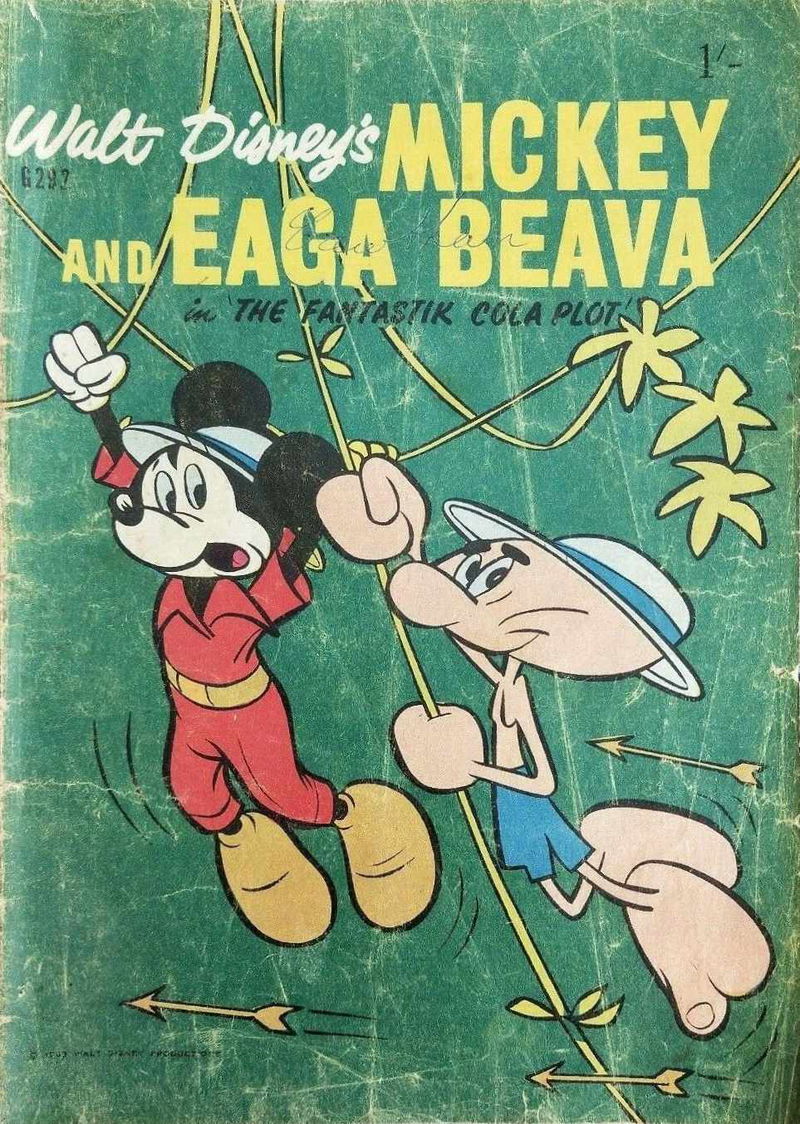 Walt Disney's Giant Comics [G Series] (WG Publications, 1951 series) #G292 — Walt Disney's Mickey and Eaga Beava ([August 1963?])