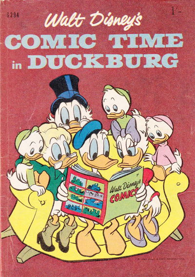 Walt Disney's Giant Comics [G Series] (WG Publications, 1951 series) #294 — Walt Disney's Comic Time in Duckburg 1963