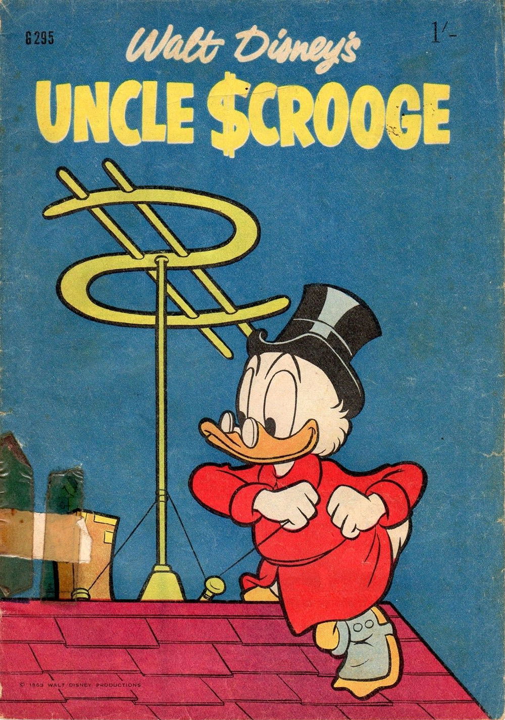 Walt Disney's Giant Comics [G Series] (WG Publications, 1951 series) #295 — Walt Disney's Uncle Scrooge (1963)