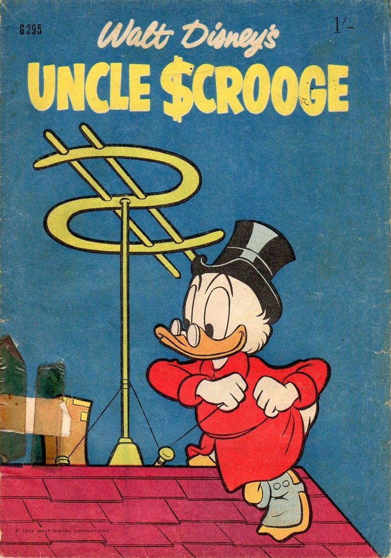 Walt Disney's Giant Comics [G Series] (WG Publications, 1951 series) #295 — Walt Disney's Uncle Scrooge (1963)