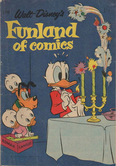 Walt Disney's Giant Comics [G Series] (WG Publications, 1951 series) #296 — Walt Disney's Funland of Comics (October 1963)