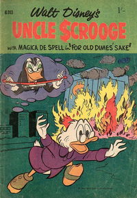 Walt Disney's Giant Comics [G Series] (WG Publications, 1951 series) #G303 — Walt Disney's Uncle Scrooge with Magica de Spell 1964