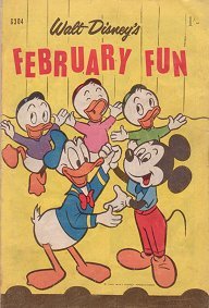 Walt Disney's Giant Comics [G Series] (WG Publications, 1951 series) #G304 — Walt Disney's February Fun (January 1964)