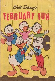 Walt Disney's Giant Comics [G Series] (WG Publications, 1951 series) #G304 — Walt Disney's February Fun January 1964