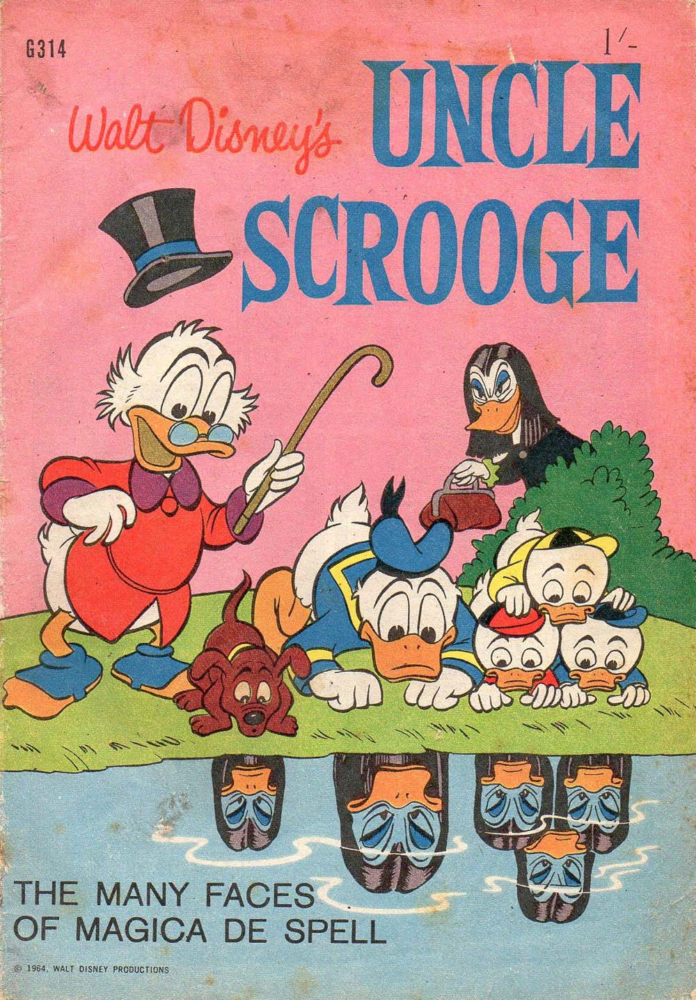 Walt Disney's Giant Comics [G Series] (WG Publications, 1951 series) #G314 — Walt Disney's Uncle Scrooge (1964)