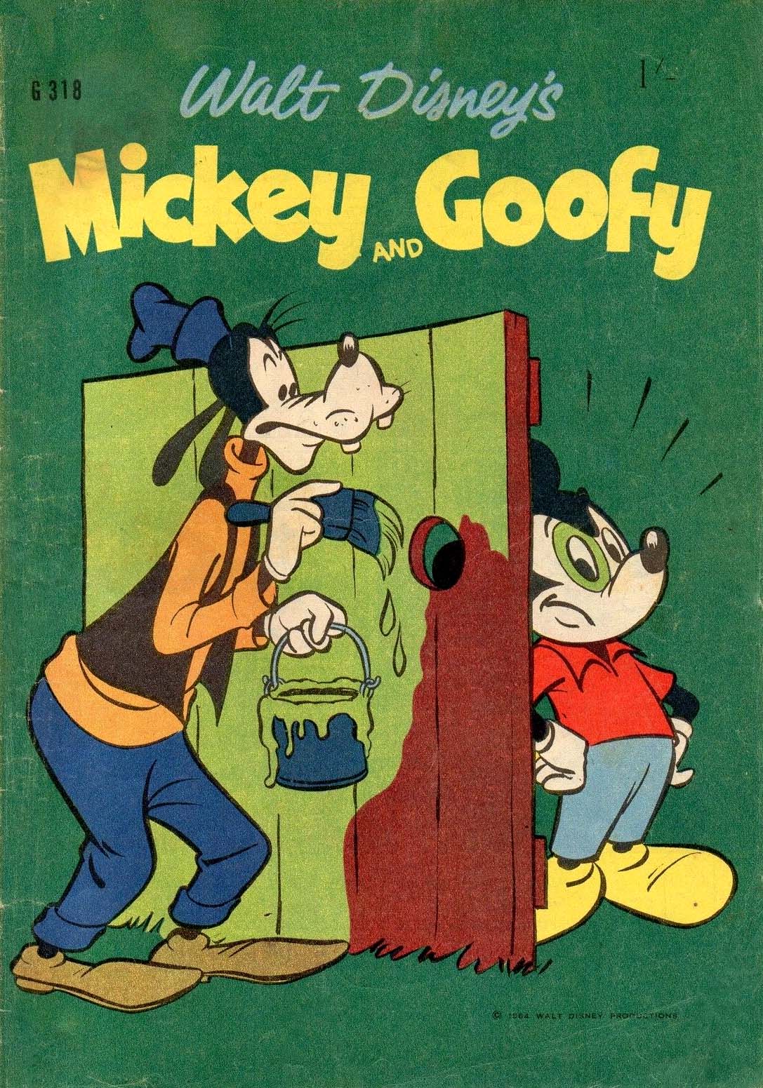 Walt Disney's Giant Comics [G Series] (WG Publications, 1951 series) #G318 — Walt Disney's Mickey and Goofy ([1964])
