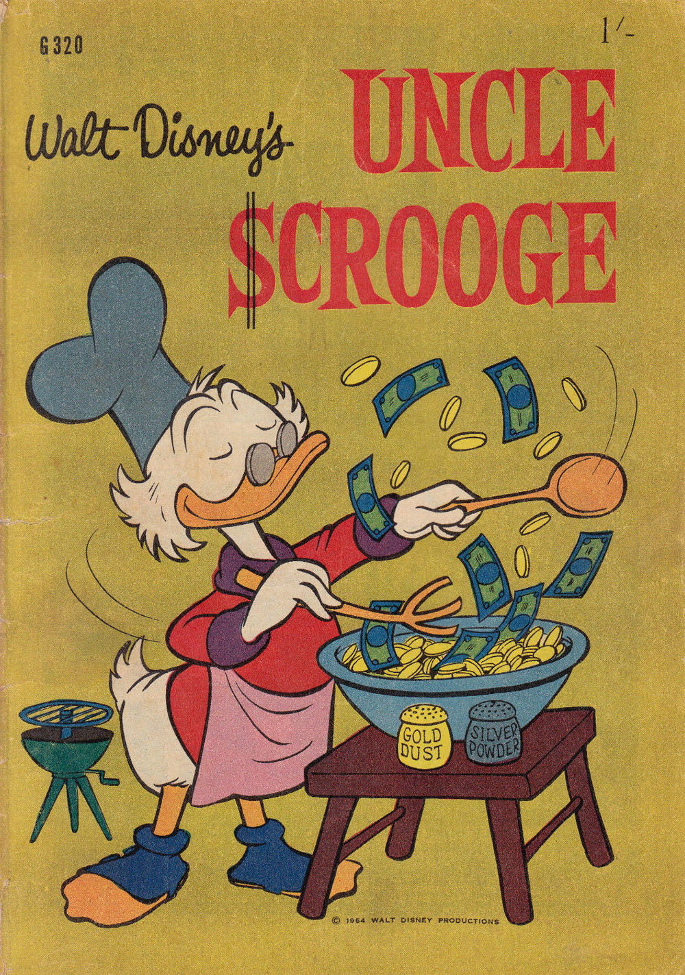 Walt Disney's Giant Comics [G Series] (WG Publications, 1951 series) #320 — Walt Disney's Uncle Scrooge (1964)