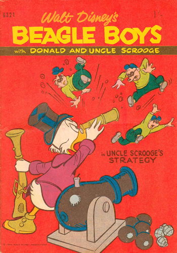 Walt Disney's Giant Comics [G Series] (WG Publications, 1951 series) #G321 (1964) —Walt Disney's Beagle Boys with Donald and Uncle Scrooge
