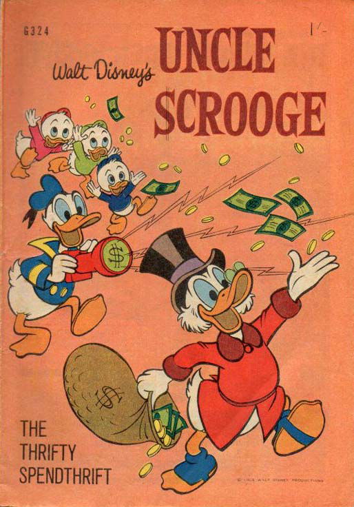 Walt Disney's Giant Comics [G Series] (WG Publications, 1951 series) #G324 — Walt Disney's Uncle Scrooge (1964)