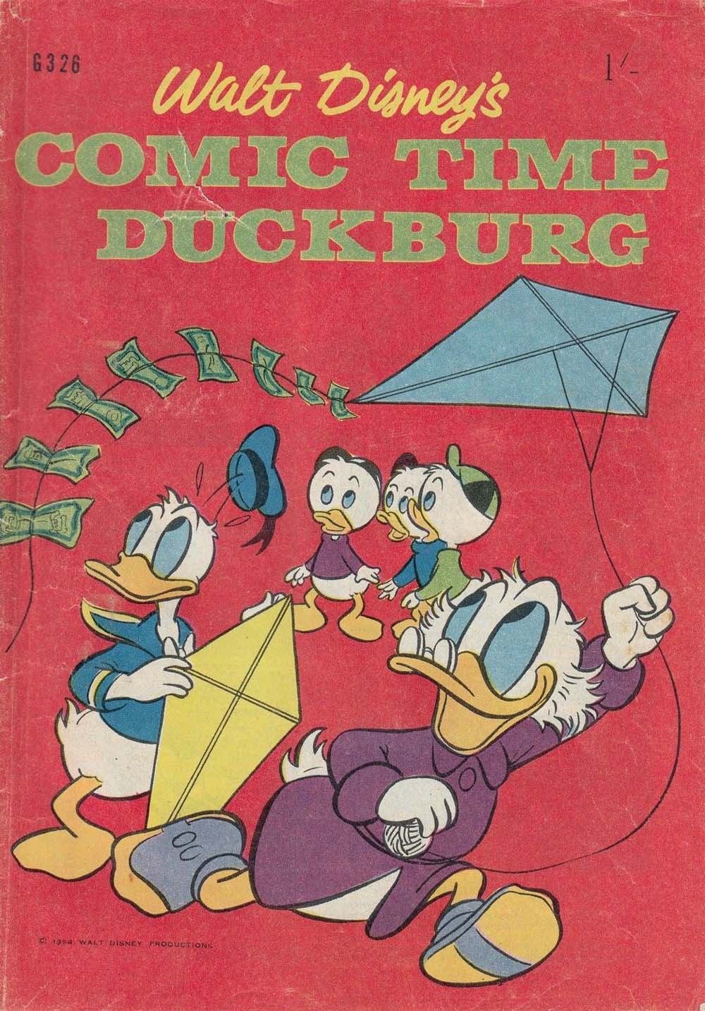 Walt Disney's Giant Comics [G Series] (WG Publications, 1951 series) #G326 — Walt Disney's Comic Time Duckburg (1964)