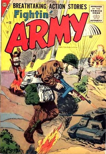 Fightin' Army (Charlton, 1956 series) #20 May 1957