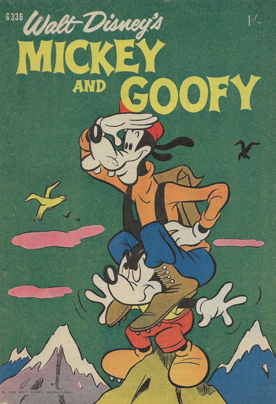 Walt Disney's Giant Comics [G Series] (WG Publications, 1951 series) #G336 — Walt Disney's Mickey and Goofy (1965)