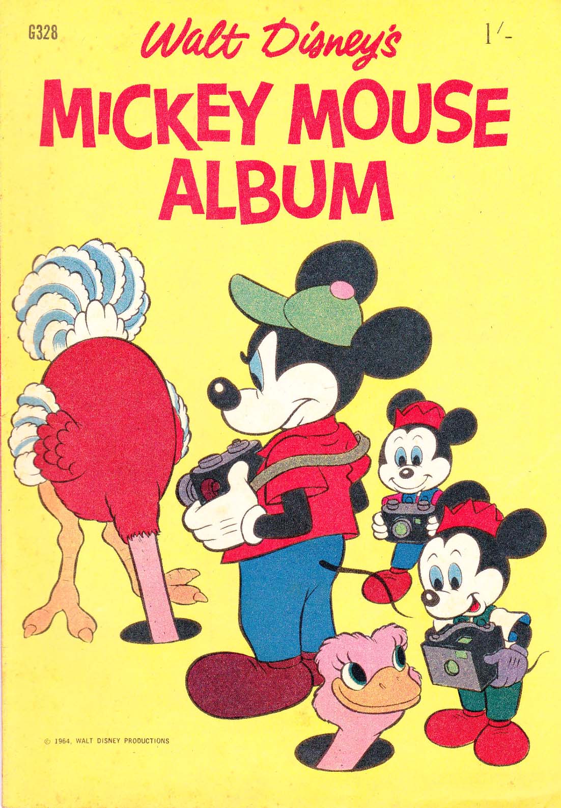 Walt Disney's Giant Comics [G Series] (WG Publications, 1951 series) #G328 — Walt Disney's Mickey Mouse Album (1965)