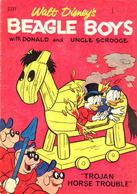 Walt Disney's Giant Comics [G Series] (WG Publications, 1951 series) #G337 — Walt Disney's Beagle Boys with Donald and Uncle Scrooge 1965