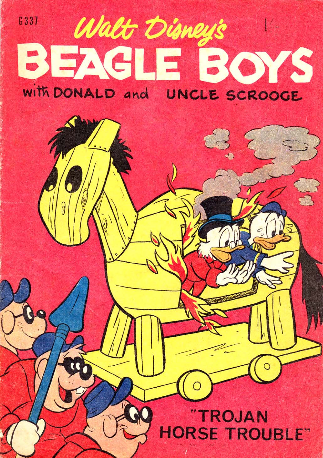 Walt Disney's Giant Comics [G Series] (WG Publications, 1951 series) #G337 — Walt Disney's Beagle Boys with Donald and Uncle Scrooge (1965)