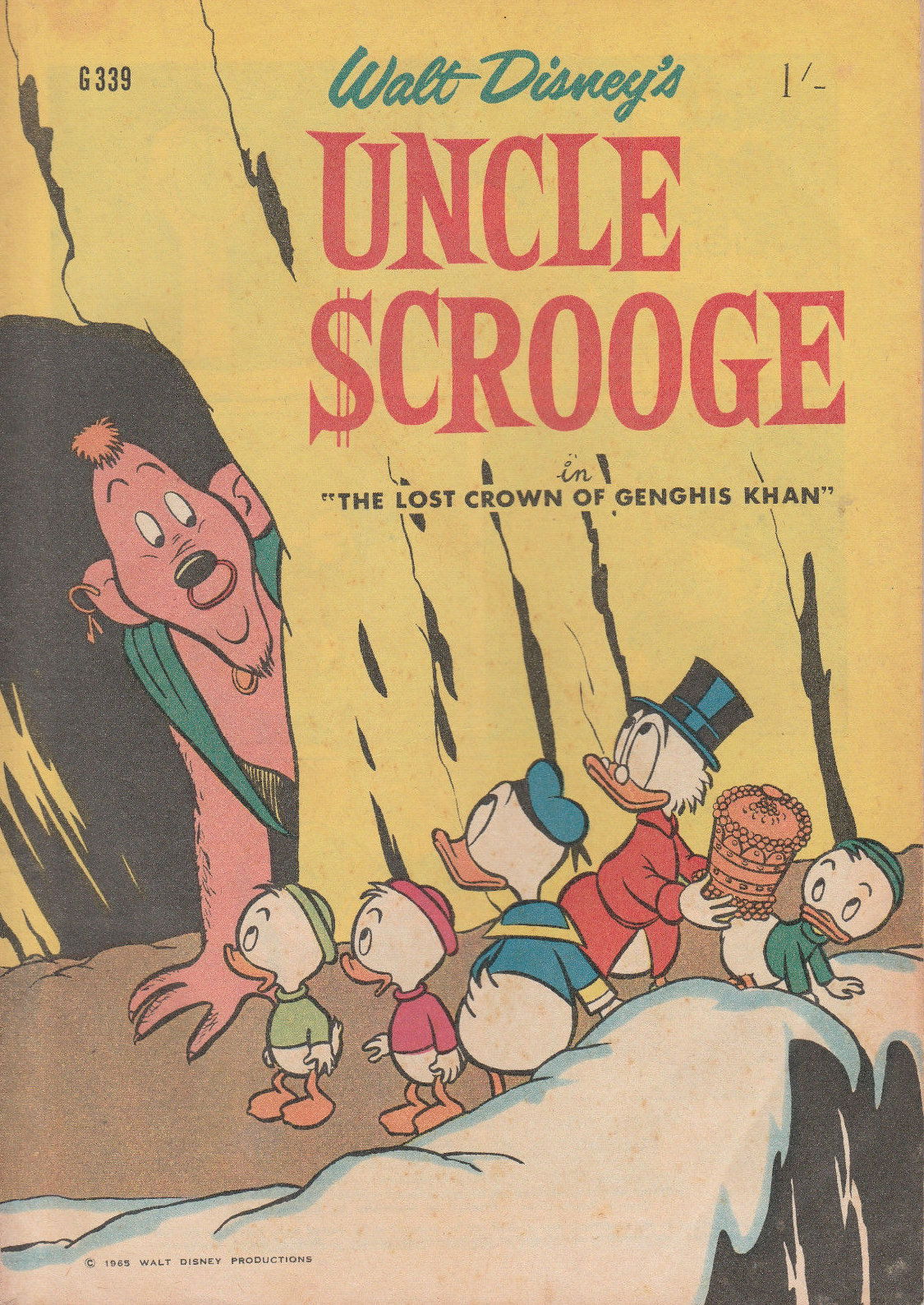 Walt Disney's Giant Comics [G Series] (WG Publications, 1951 series) #G339 ([April 1965?])