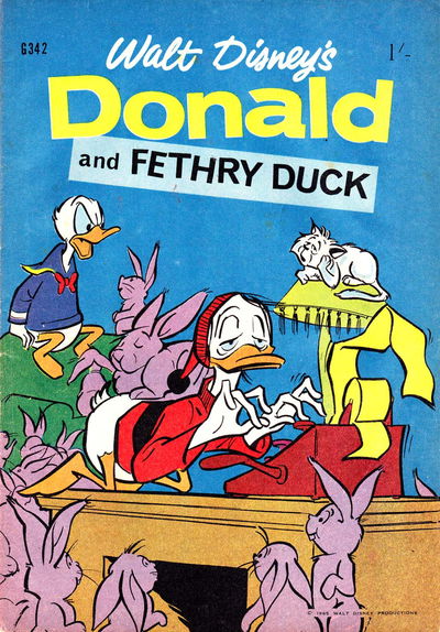 Walt Disney's Giant Comics [G Series] (WG Publications, 1951 series) #G342 — Walt Disney's Donald and Fethry Duck 1965