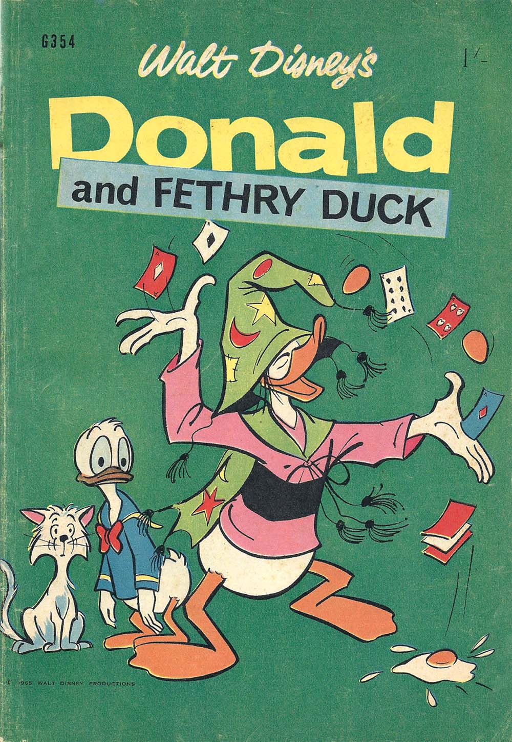 Walt Disney's Giant Comics [G Series] (WG Publications, 1951 series) #G354 — Walt Disney's Donald and Fethry Duck (September 1965)