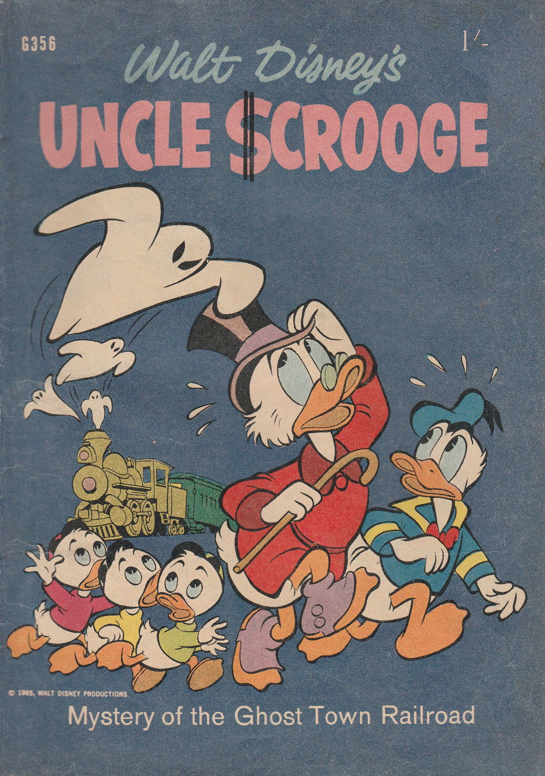 Walt Disney's Giant Comics [G Series] (WG Publications, 1951 series) #G356 — Walt Disney's Uncle Scrooge (1965)