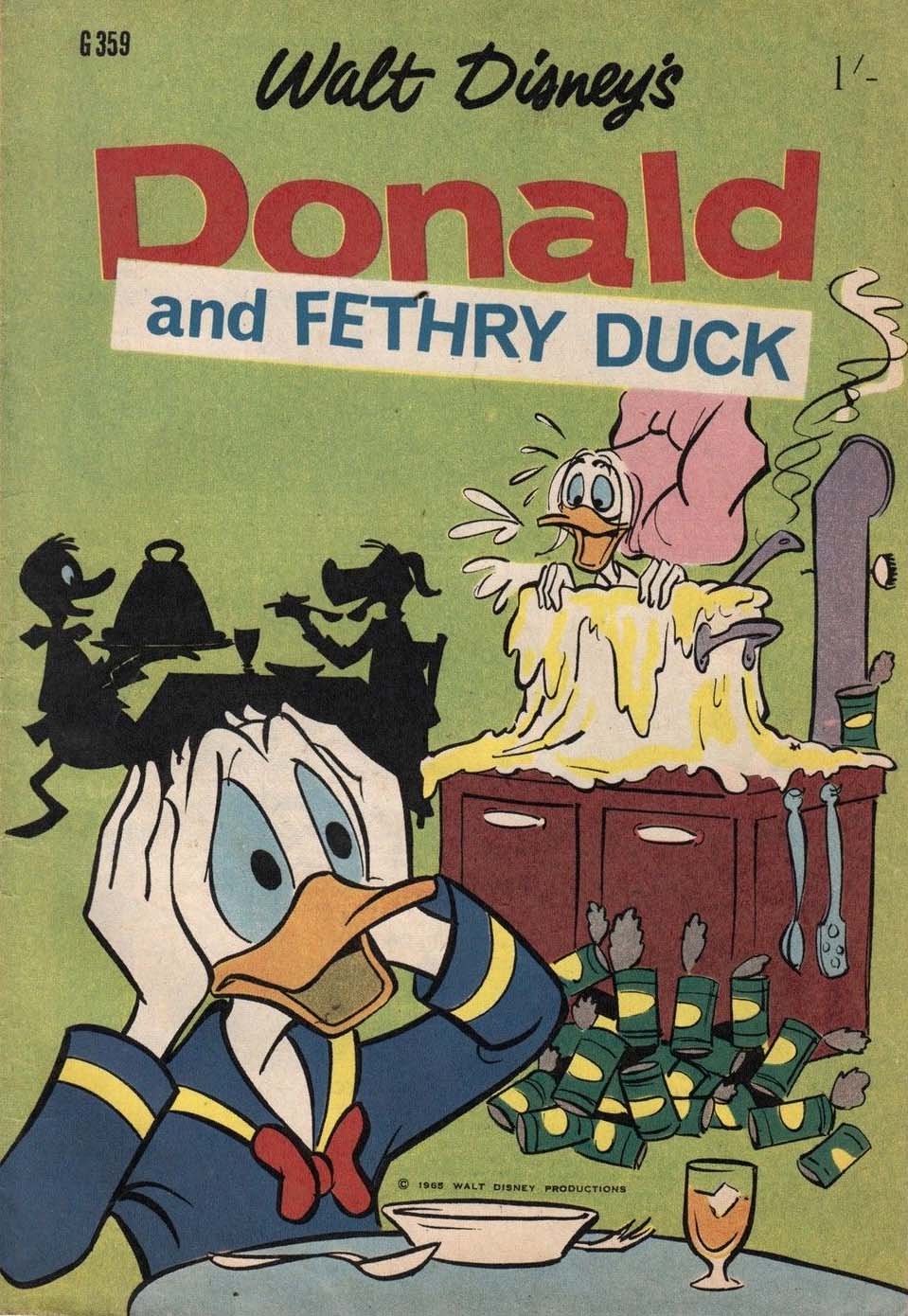 Walt Disney's Giant Comics [G Series] (WG Publications, 1951 series) #G359 — Walt Disney's Donald and Fethry Duck (1965)