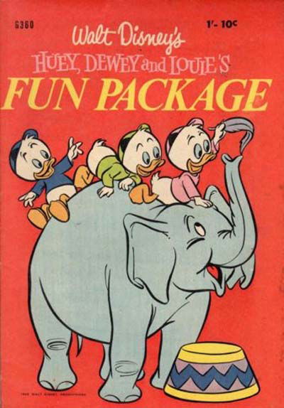 Walt Disney's Giant Comics [G Series] (WG Publications, 1951 series) #G360 (1965) —Walt Disney's Huey, Dewey and Louie's Fun Package