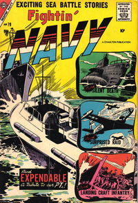 Fightin' Navy (Charlton, 1956 series) #79 August 1957