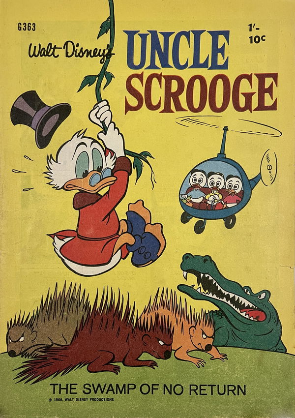 Walt Disney's Giant Comics [G Series] (WG Publications, 1951 series) #G363 ([December 1965?]) —Walt Disney Uncle Scrooge