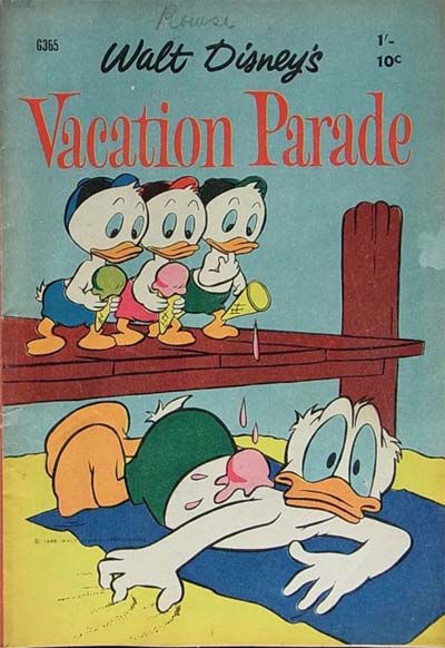 Walt Disney's Giant Comics [G Series] (WG Publications, 1951 series) #G365 — Walt Disney's Vacation Parade ([1965?])