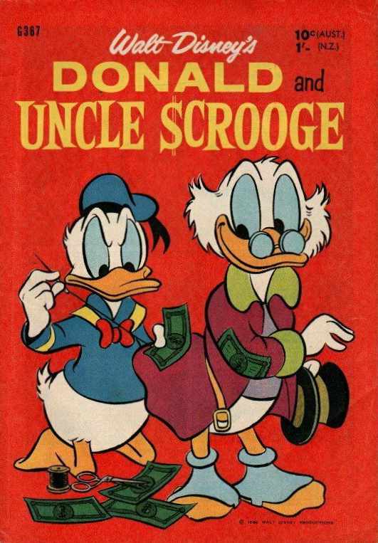 Walt Disney's Giant Comics [G Series] (WG Publications, 1951 series) #G367 — Walt Disney's Donald and Uncle Scrooge (1966)
