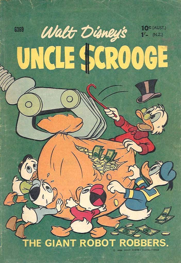 Walt Disney's Giant Comics [G Series] (WG Publications, 1951 series) #G369 — Walt Disney's Uncld Scrooge (1966)